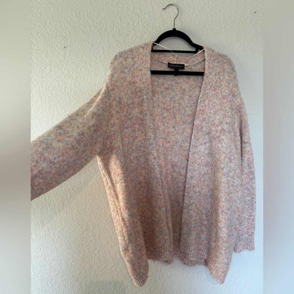 Lane Bryant Women's Pastel Knit Cardigan
